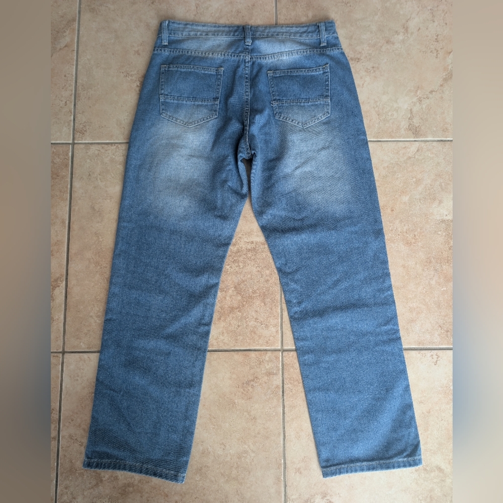 MISSLOOK Light Blue Women's Straight Leg Jeans - Picture 7 of 8